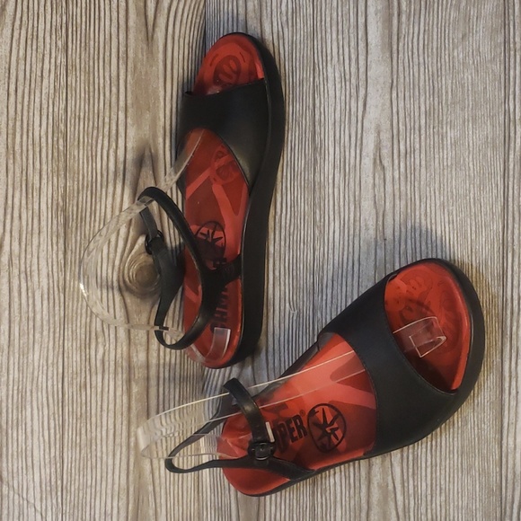 Camper Shoes - Camper  black open toe ankle strap woman sandals size 39